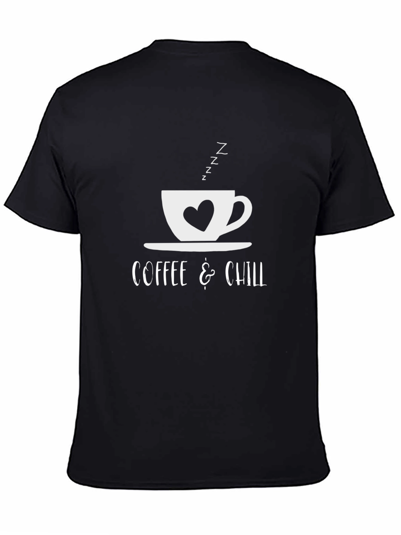 Coffee & Chill T-Shirt - Relaxing Cozy Design