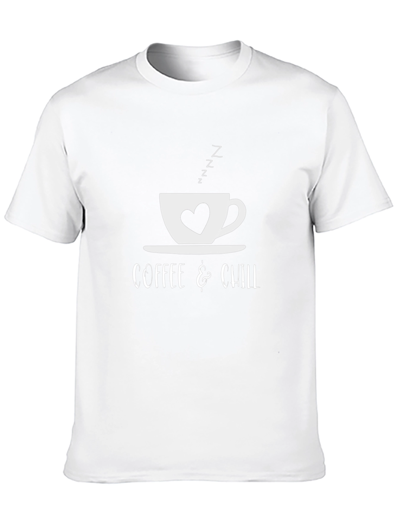 Coffee & Chill T-Shirt - Relaxing Cozy Design