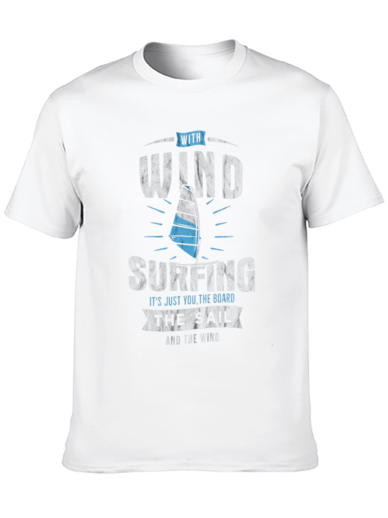 Windsurfing T-Shirt -  With Wind Surfing Design