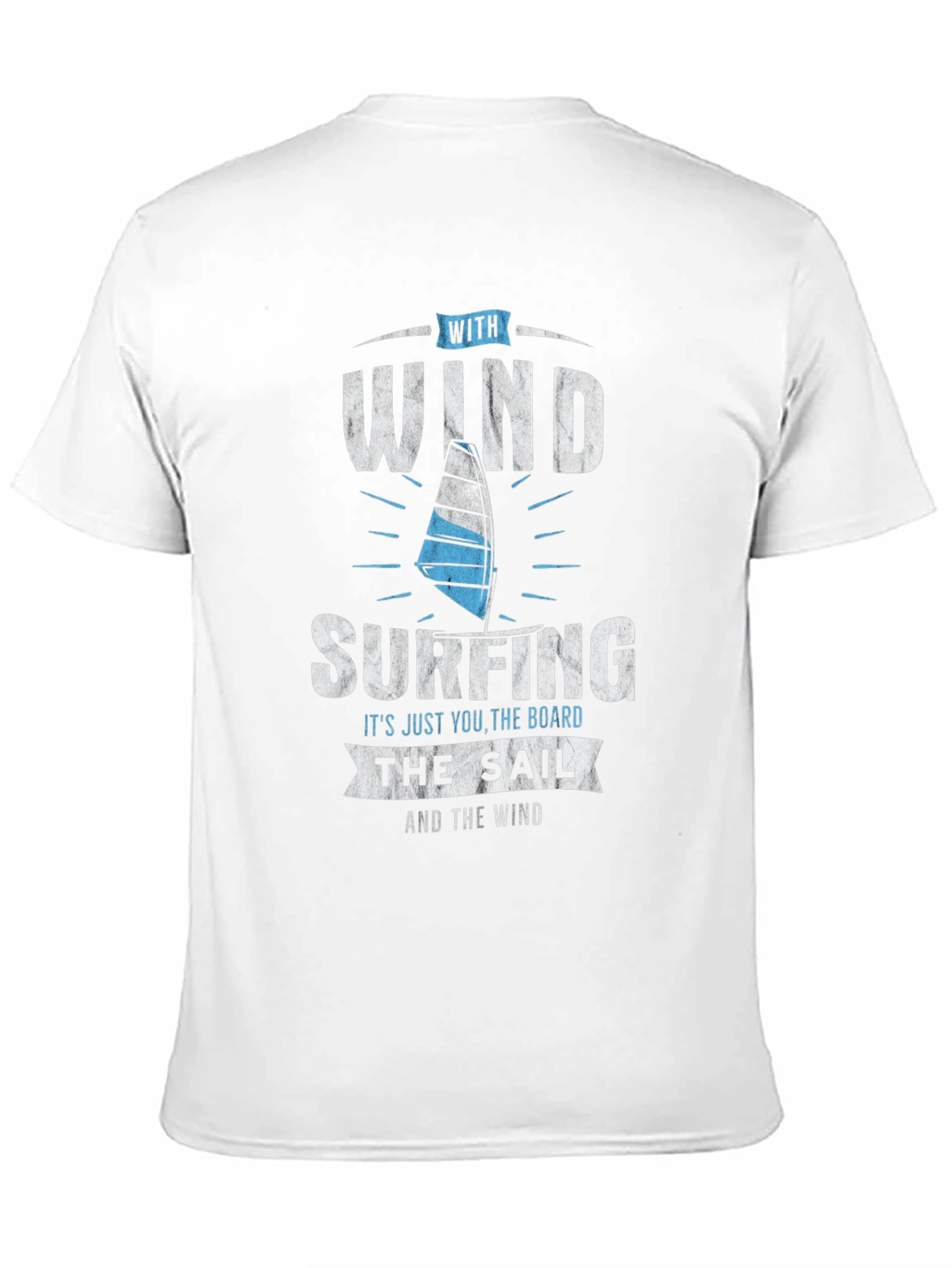 Windsurfing T-Shirt -  With Wind Surfing Design