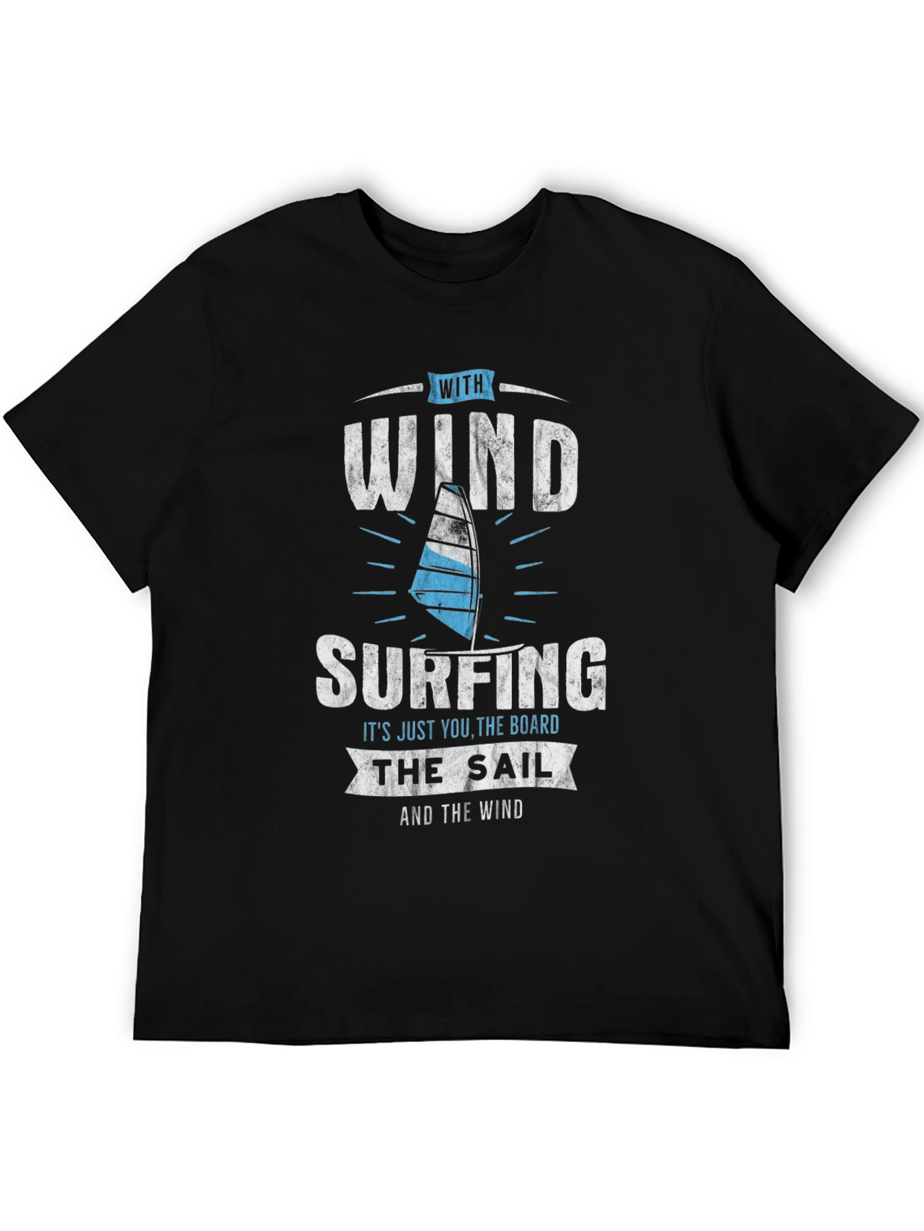 Windsurfing T-Shirt -  With Wind Surfing Design