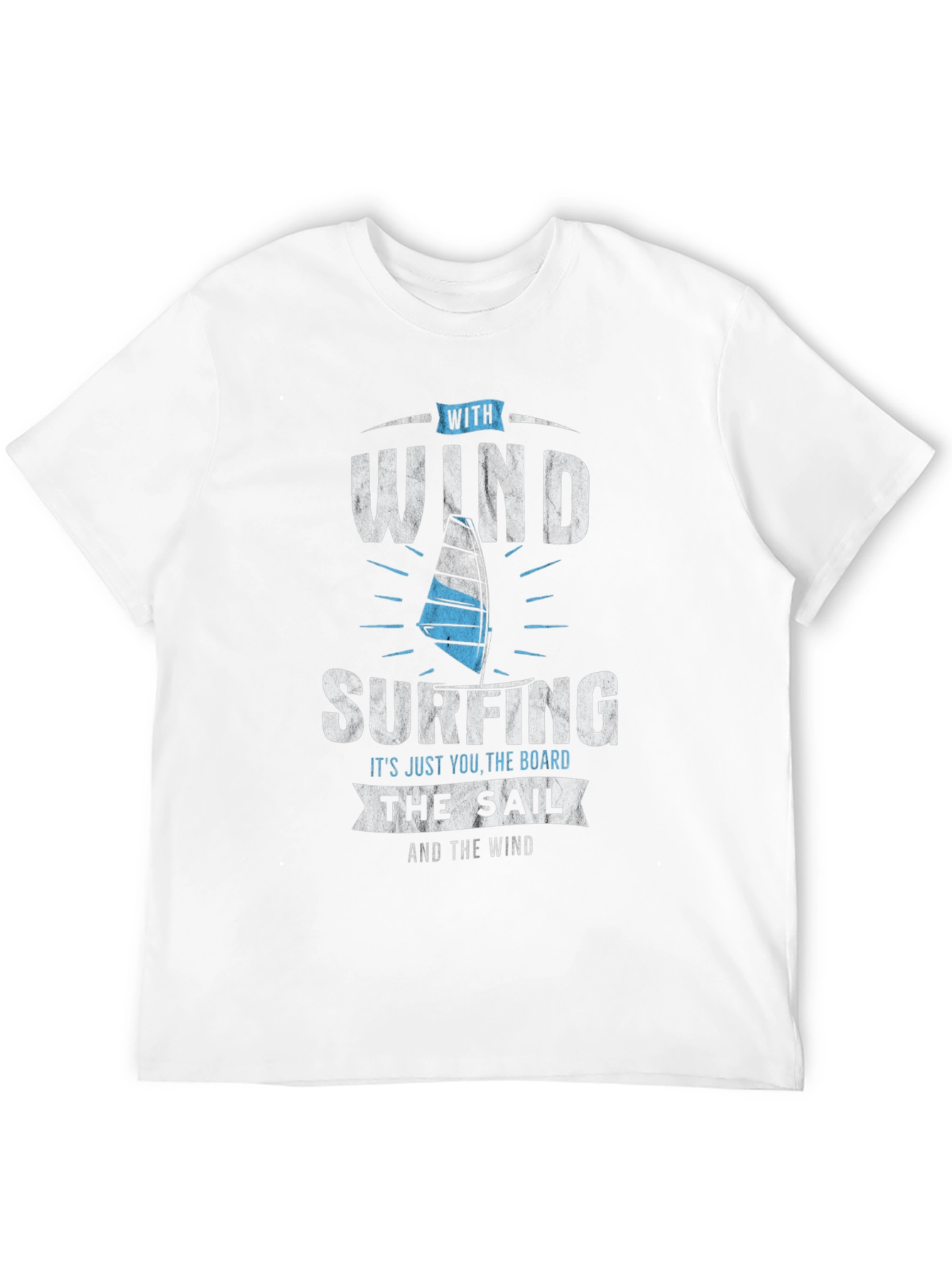 Windsurfing T-Shirt -  With Wind Surfing Design