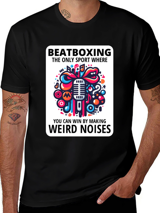Beatboxing Weird Noises Graphic Tee