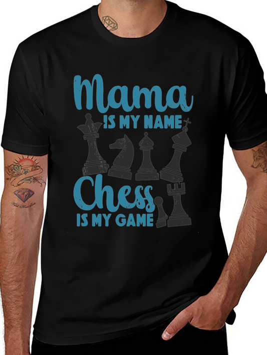 Mama Chess T-Shirt - Chess Lover Tee