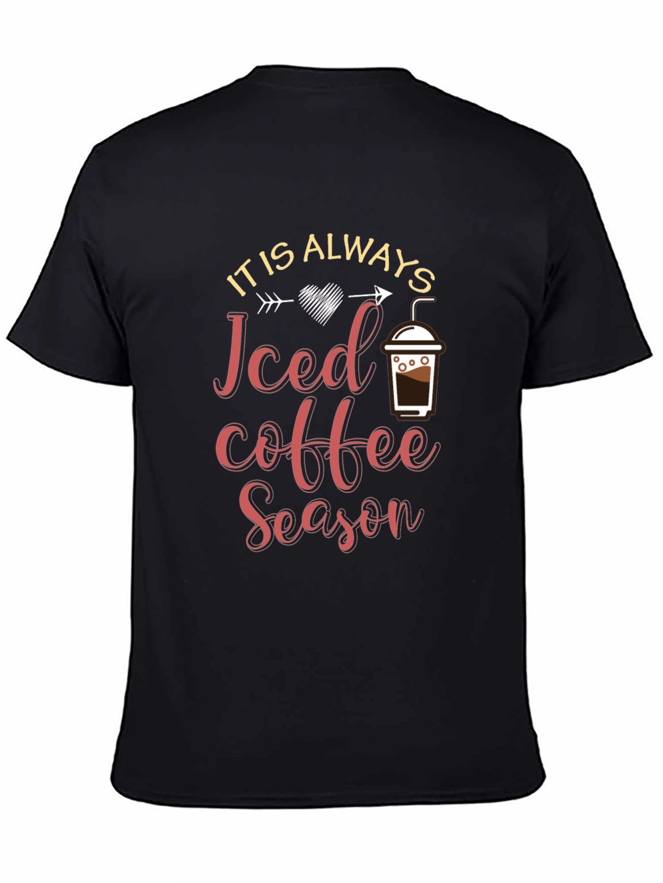 Iced Coffee Season Graphic Tee