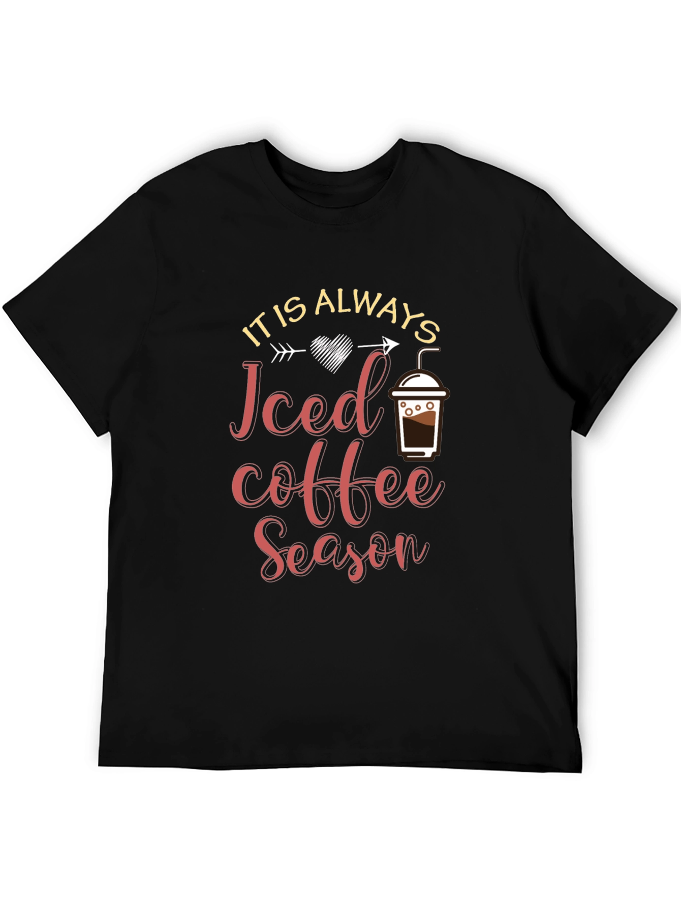 Iced Coffee Season Graphic Tee