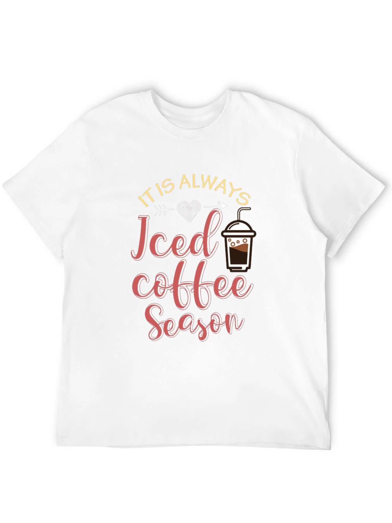 Iced Coffee Season Graphic Tee