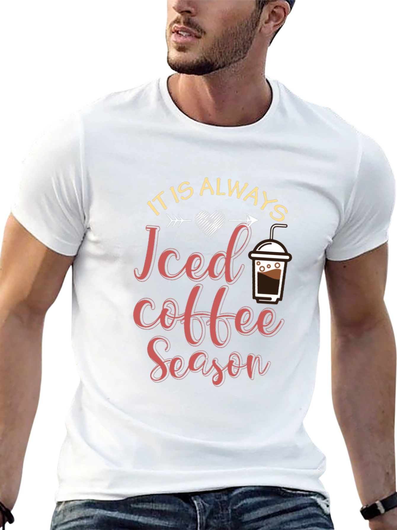 Iced Coffee Season Graphic Tee