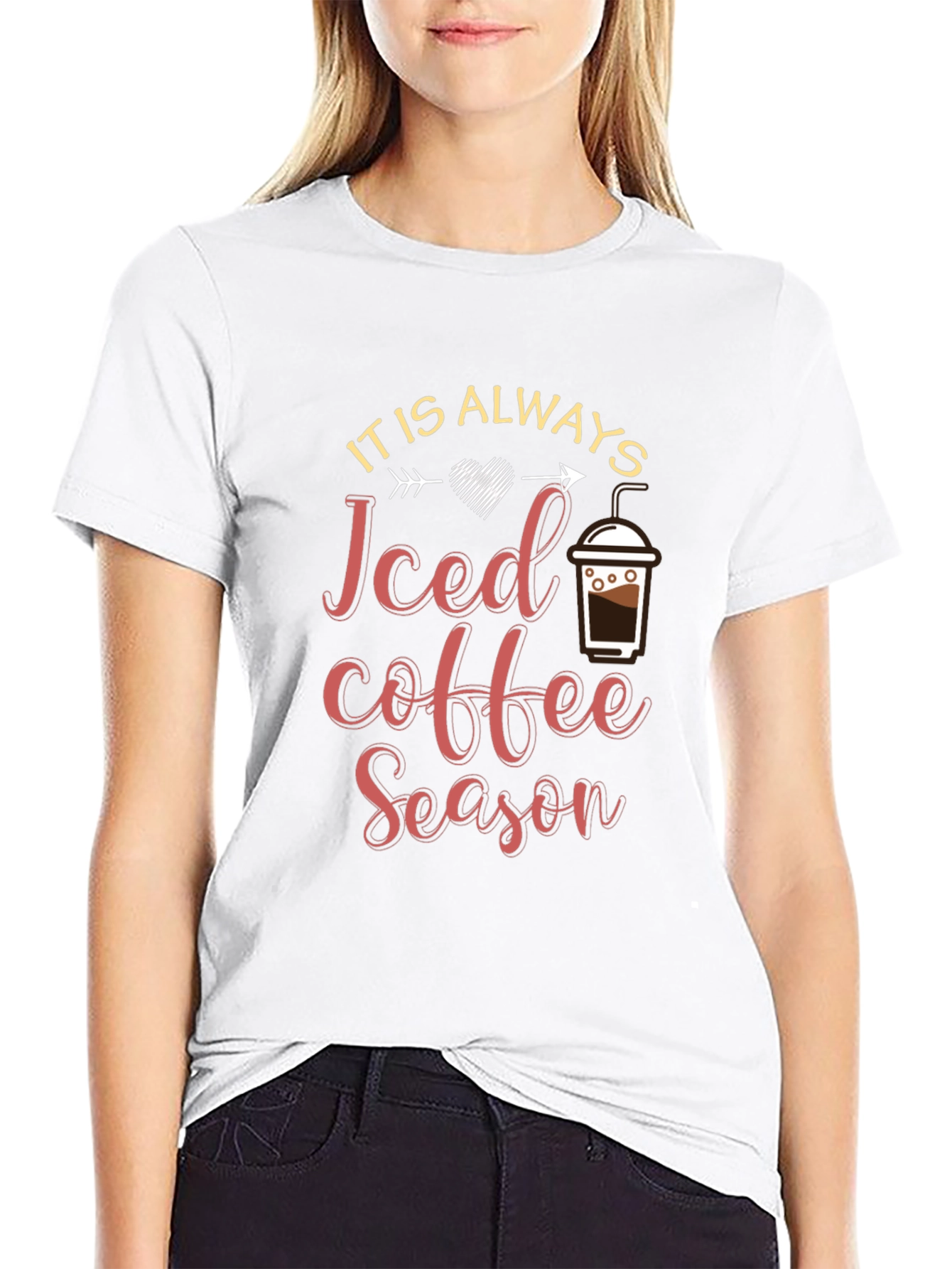 Iced Coffee Season Graphic Tee