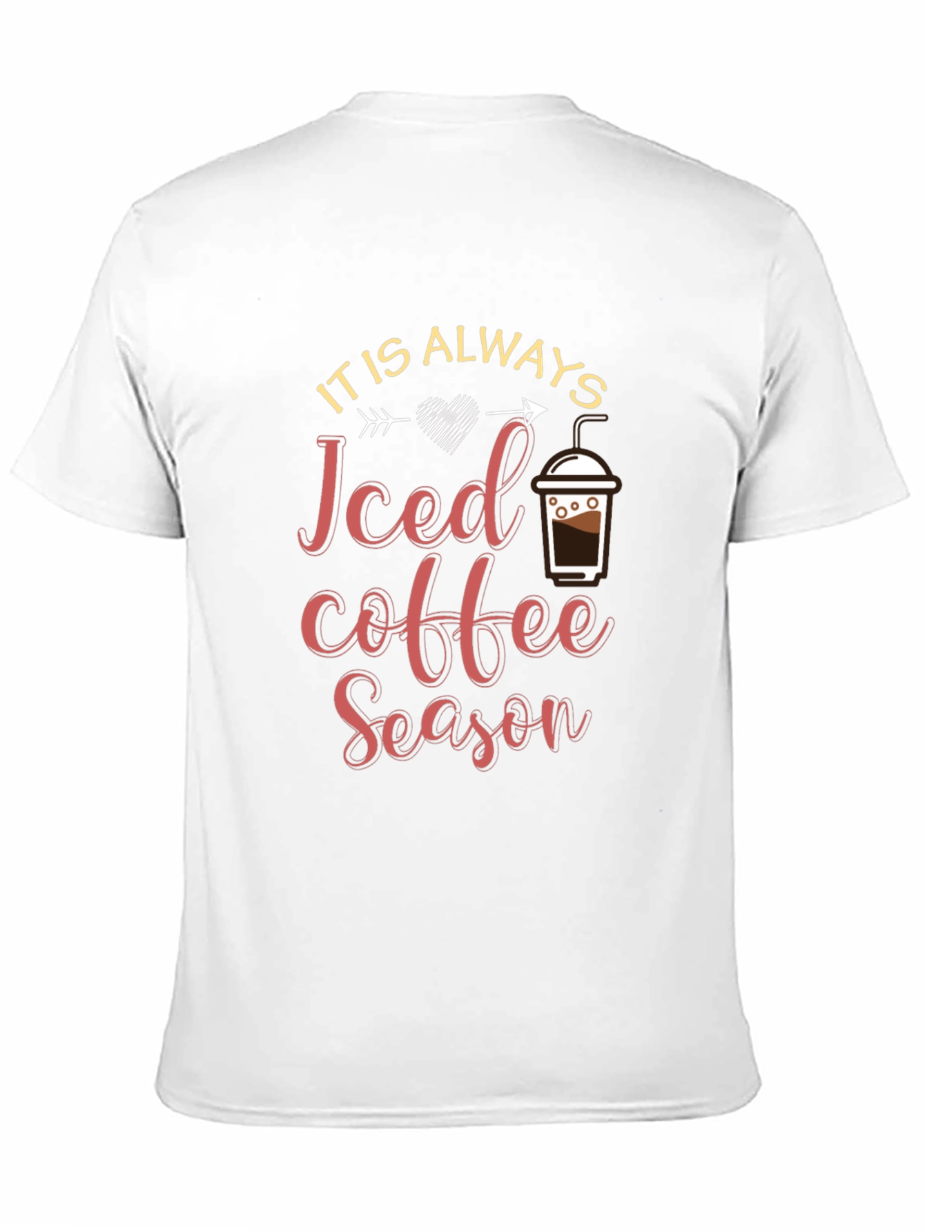 Iced Coffee Season Graphic Tee