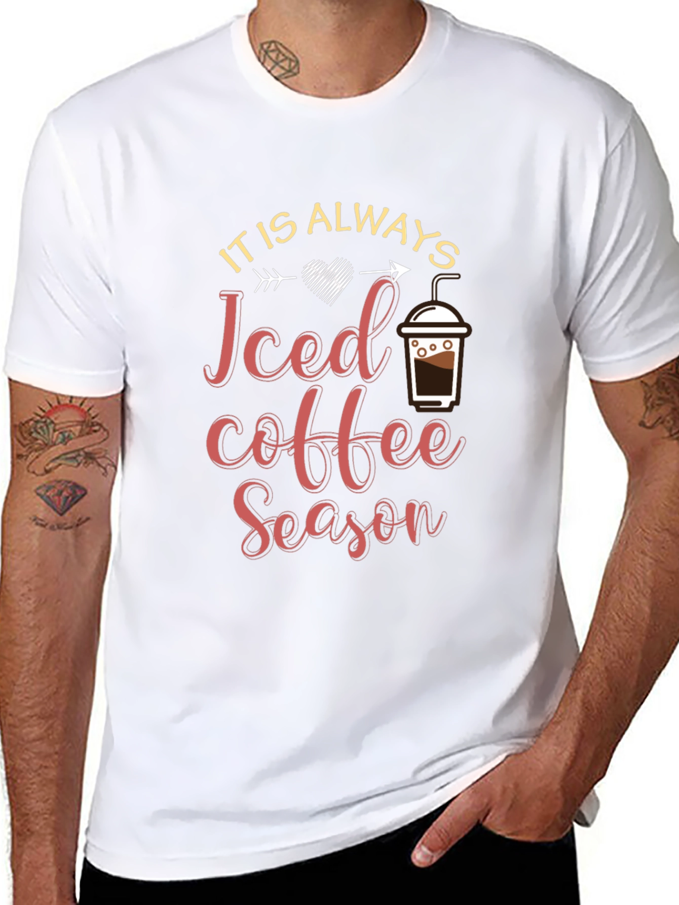 Iced Coffee Season Graphic Tee
