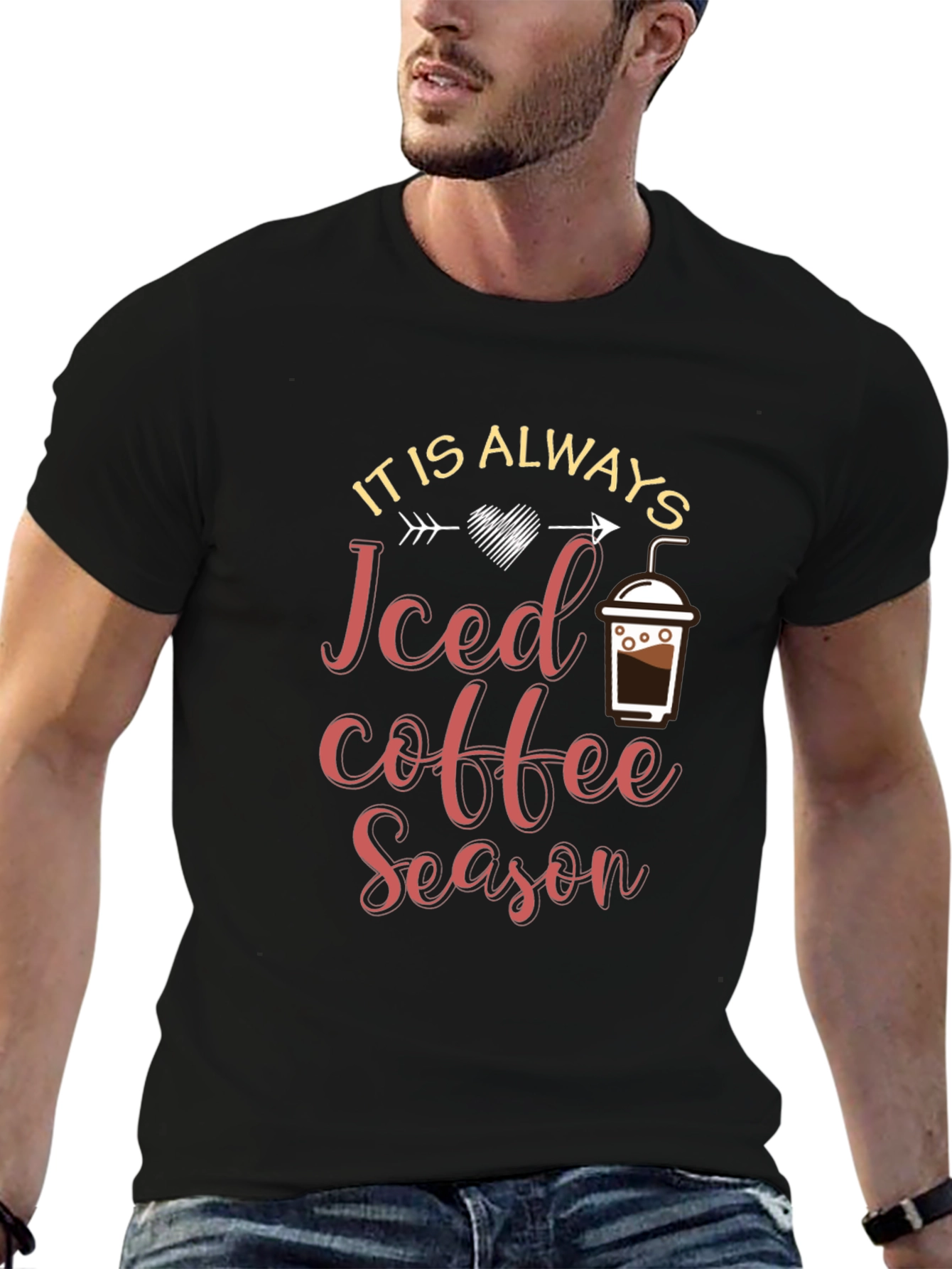 Iced Coffee Season Graphic Tee