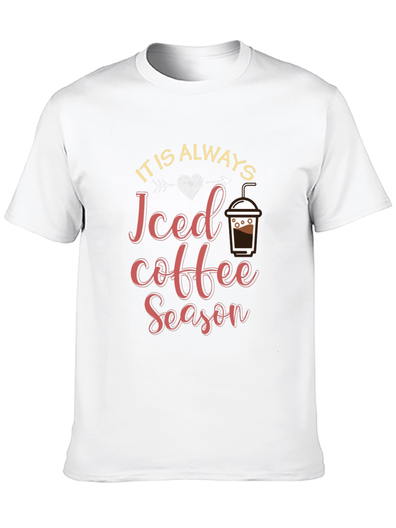 Iced Coffee Season Graphic Tee