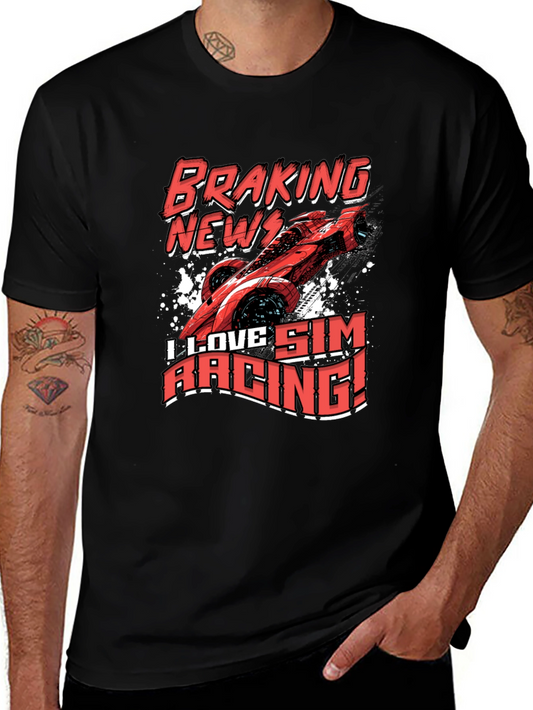 Braking News: I Love Sim Racing T-Shirt