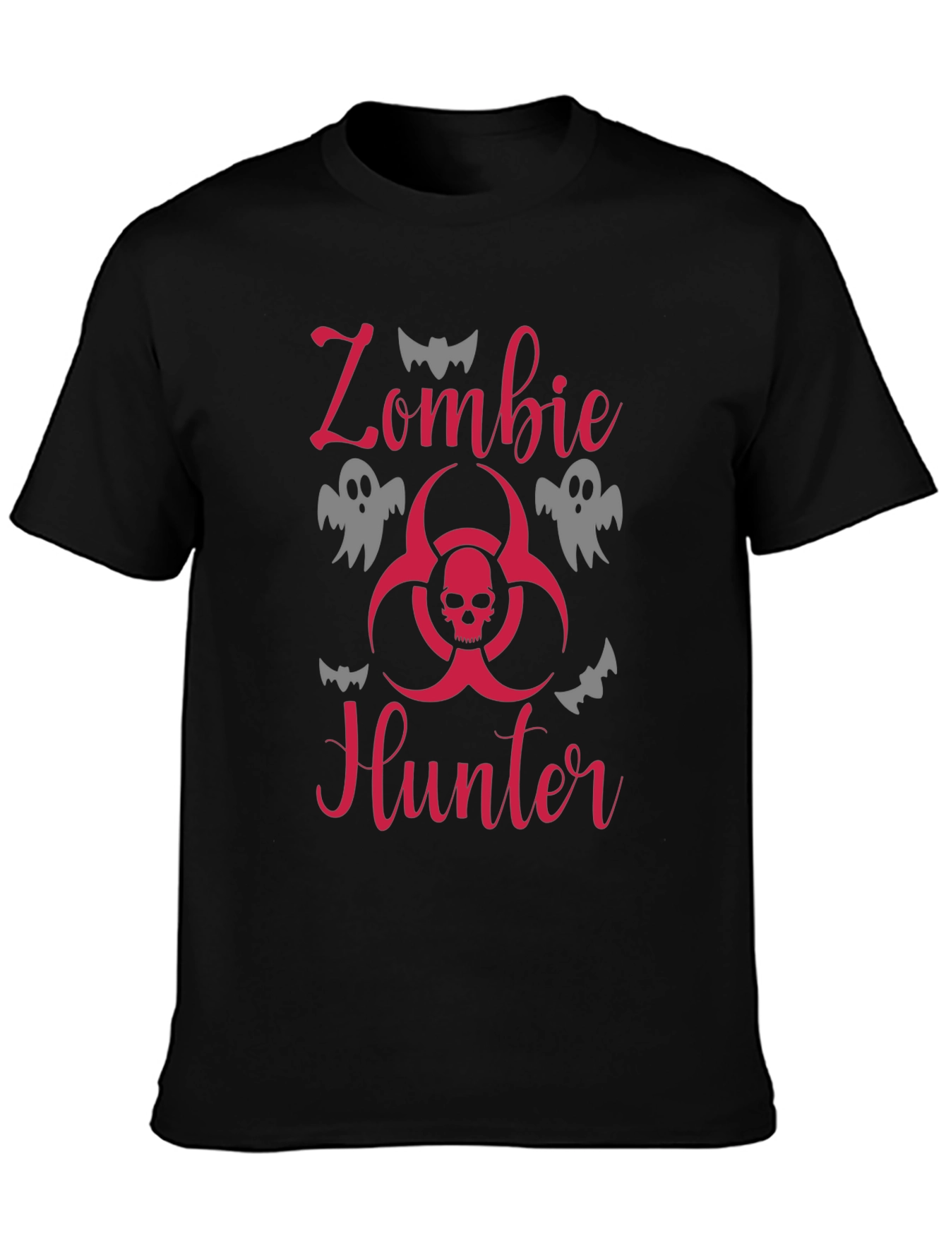 Zombie Hunter Graphic T-Shirt - Halloween Tee
