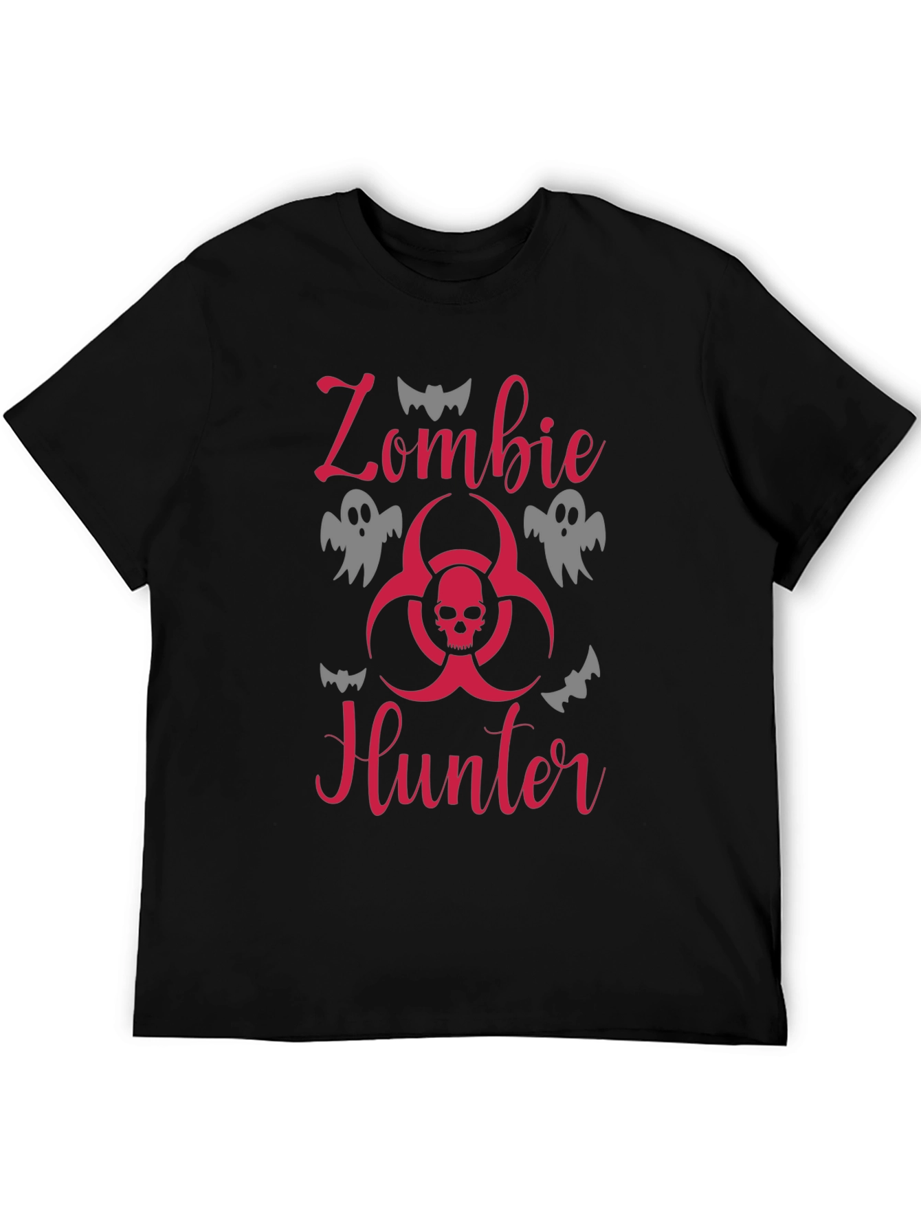 Zombie Hunter Graphic T-Shirt - Halloween Tee
