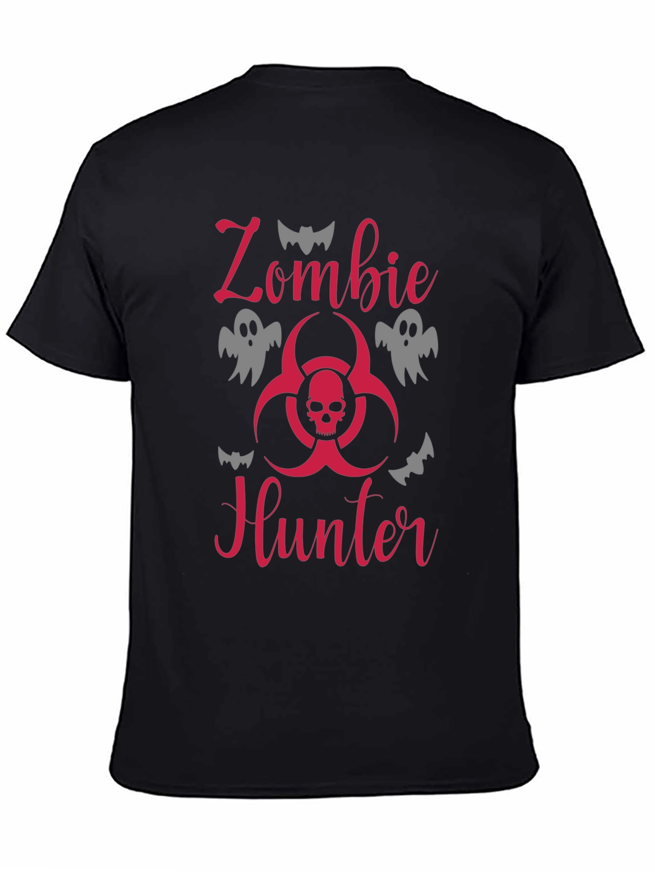 Zombie Hunter Graphic T-Shirt - Halloween Tee