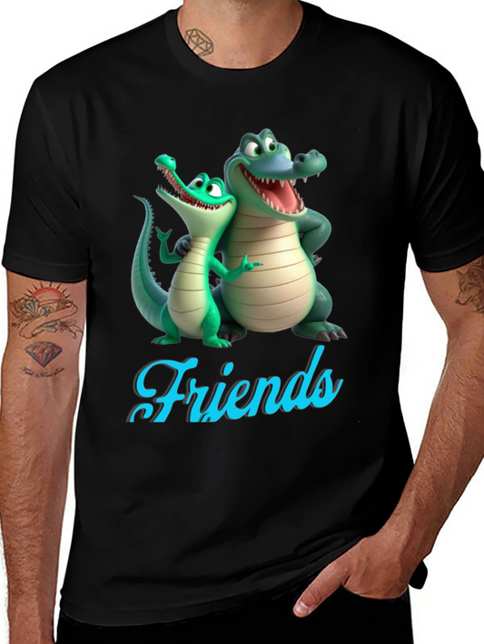 Alligator Friends Graphic T-Shirt