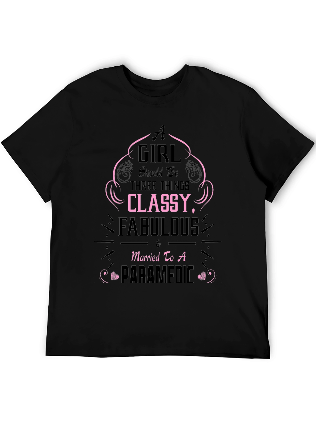 Classy Fabulous Paramedic Wife T-Shirt