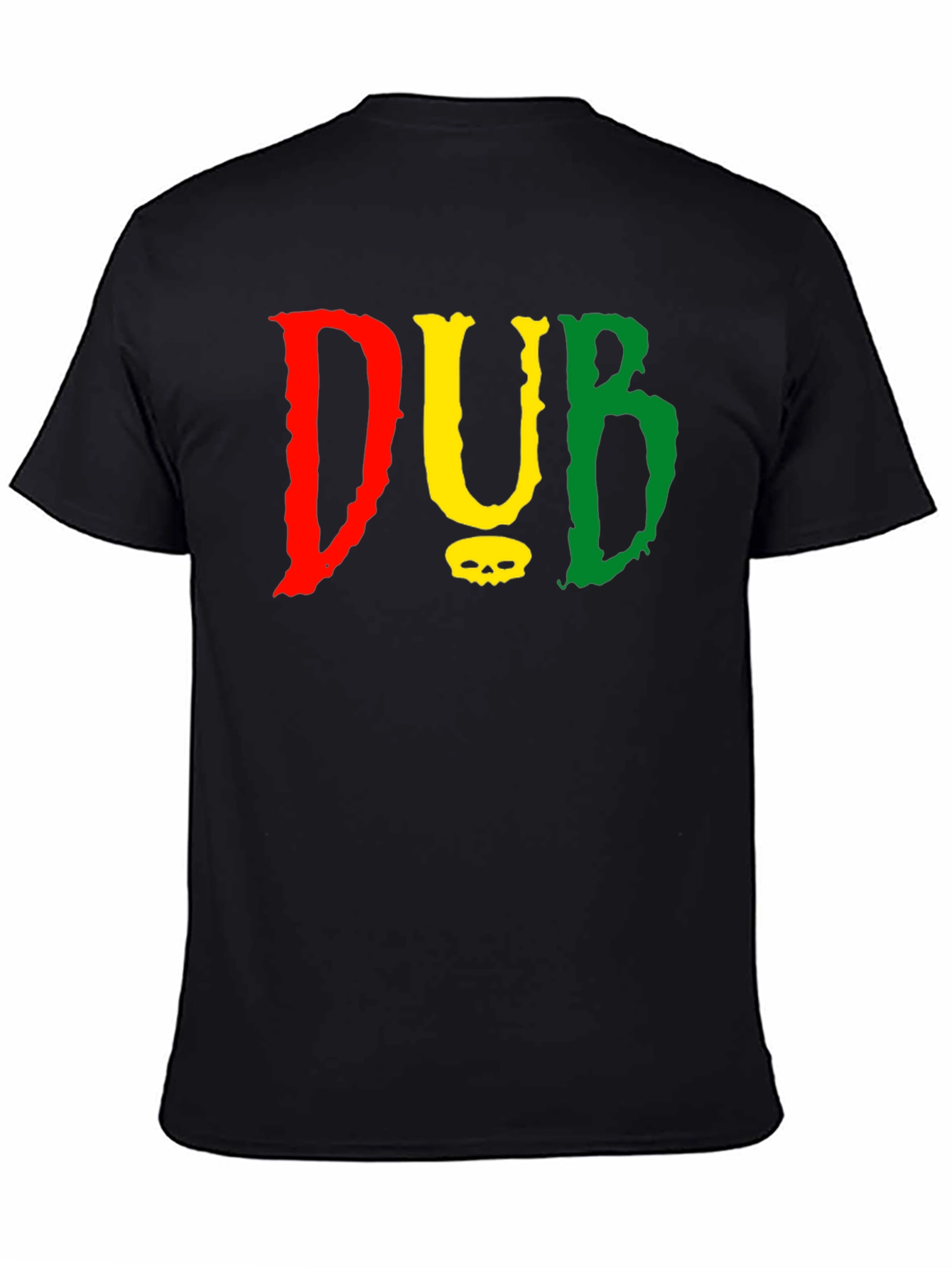 DUB Reggae Style T-Shirt - Red Yellow Green