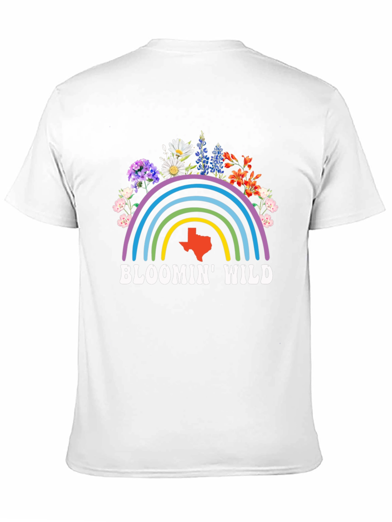 Bloomin Wild Texas Graphic Tee - Black