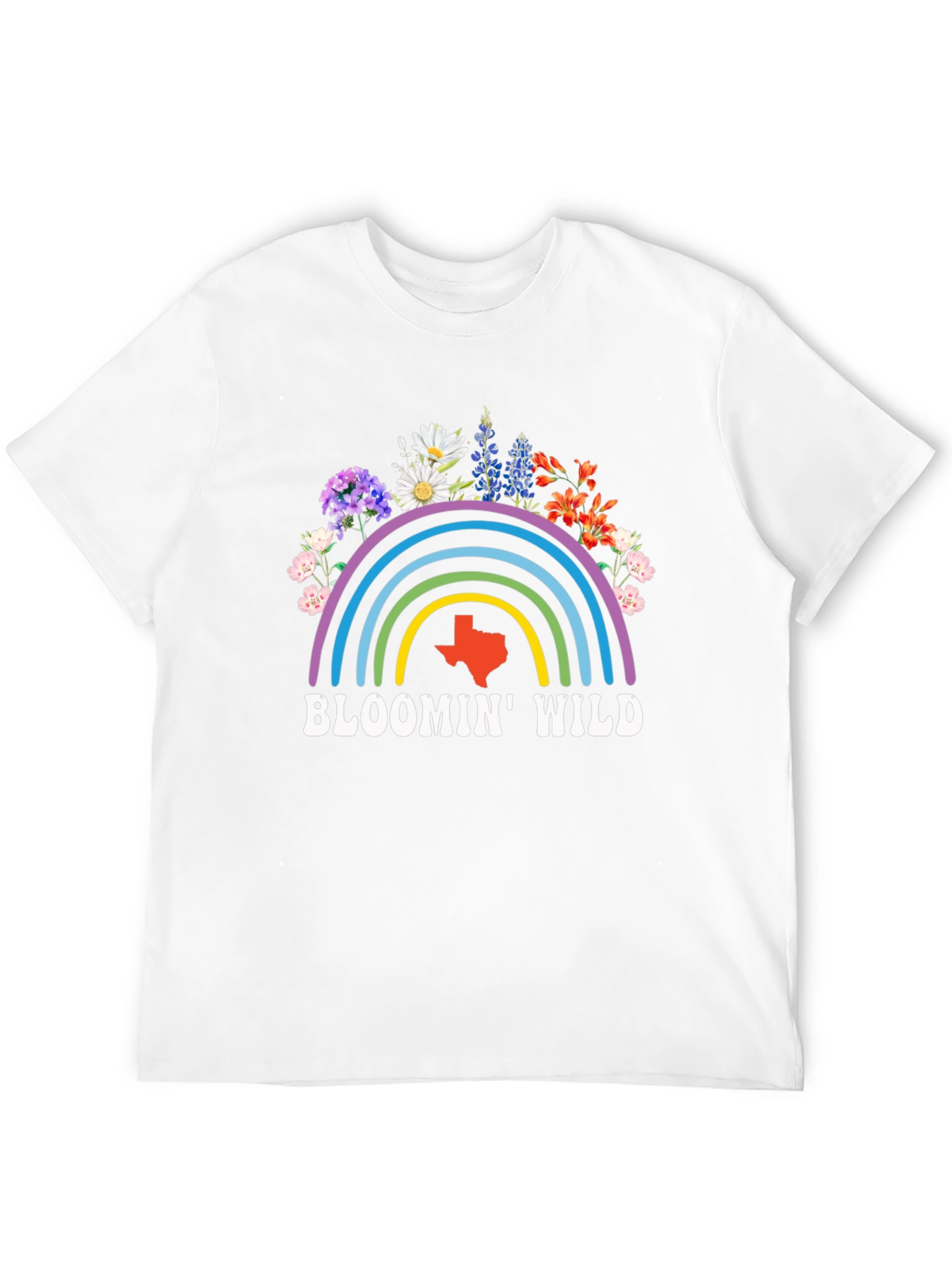 Bloomin Wild Texas Graphic Tee - Black