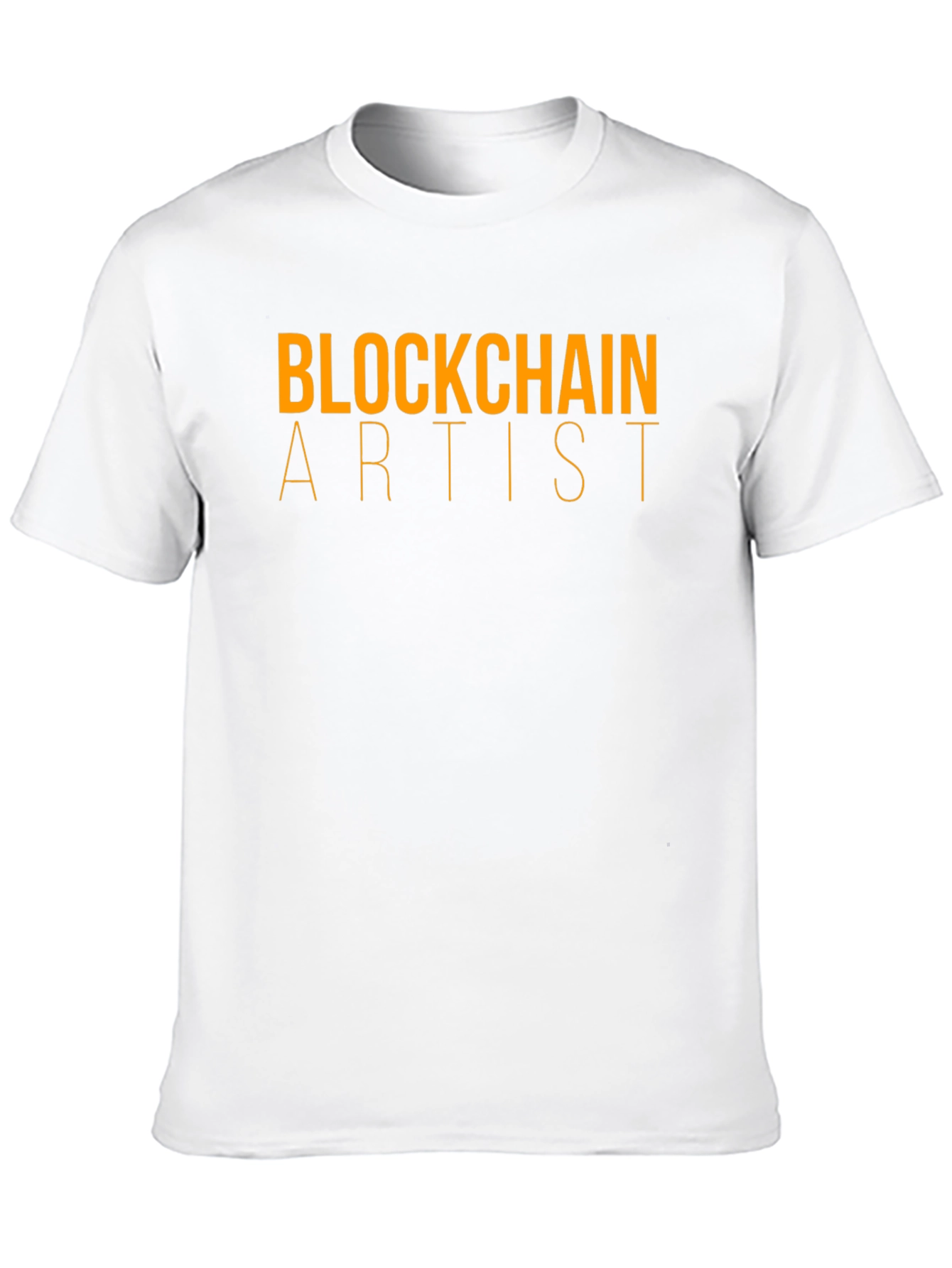 Blockchain Artist Graphic T-Shirt - Black