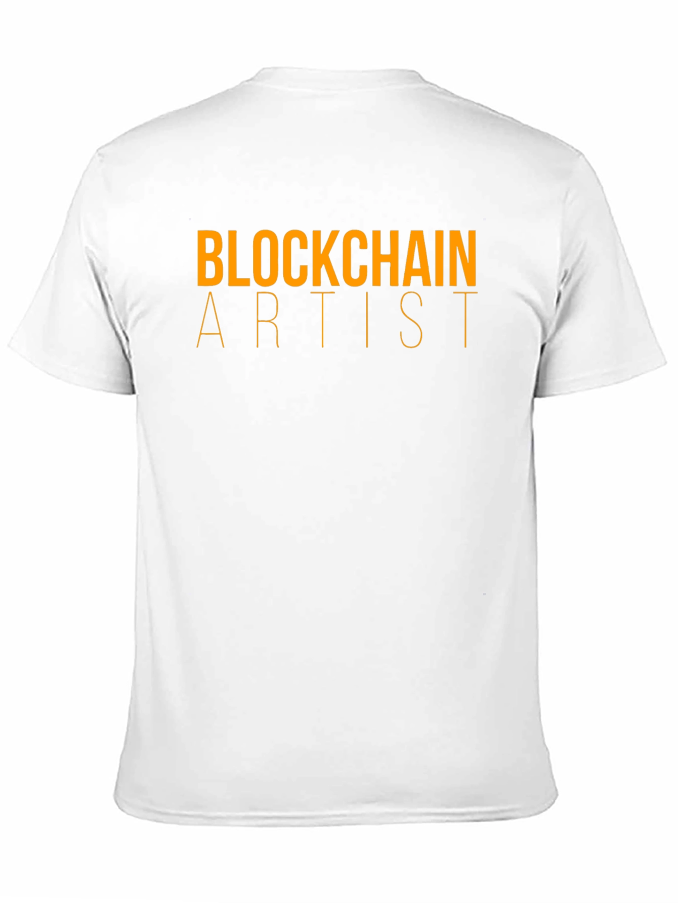 Blockchain Artist Graphic T-Shirt - Black