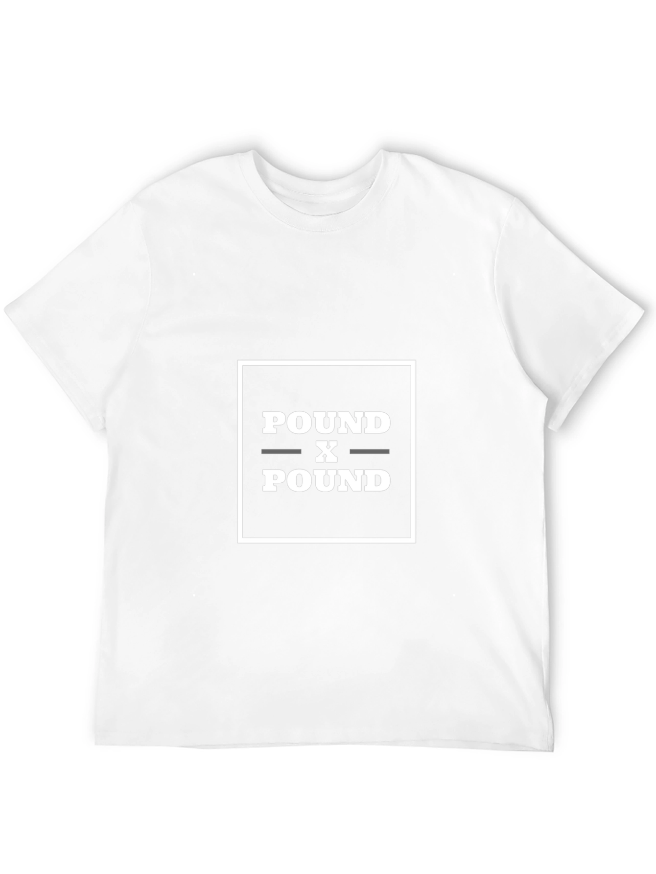 Pound X Pound Graphic Tee - Black Cotton T-Shirt
