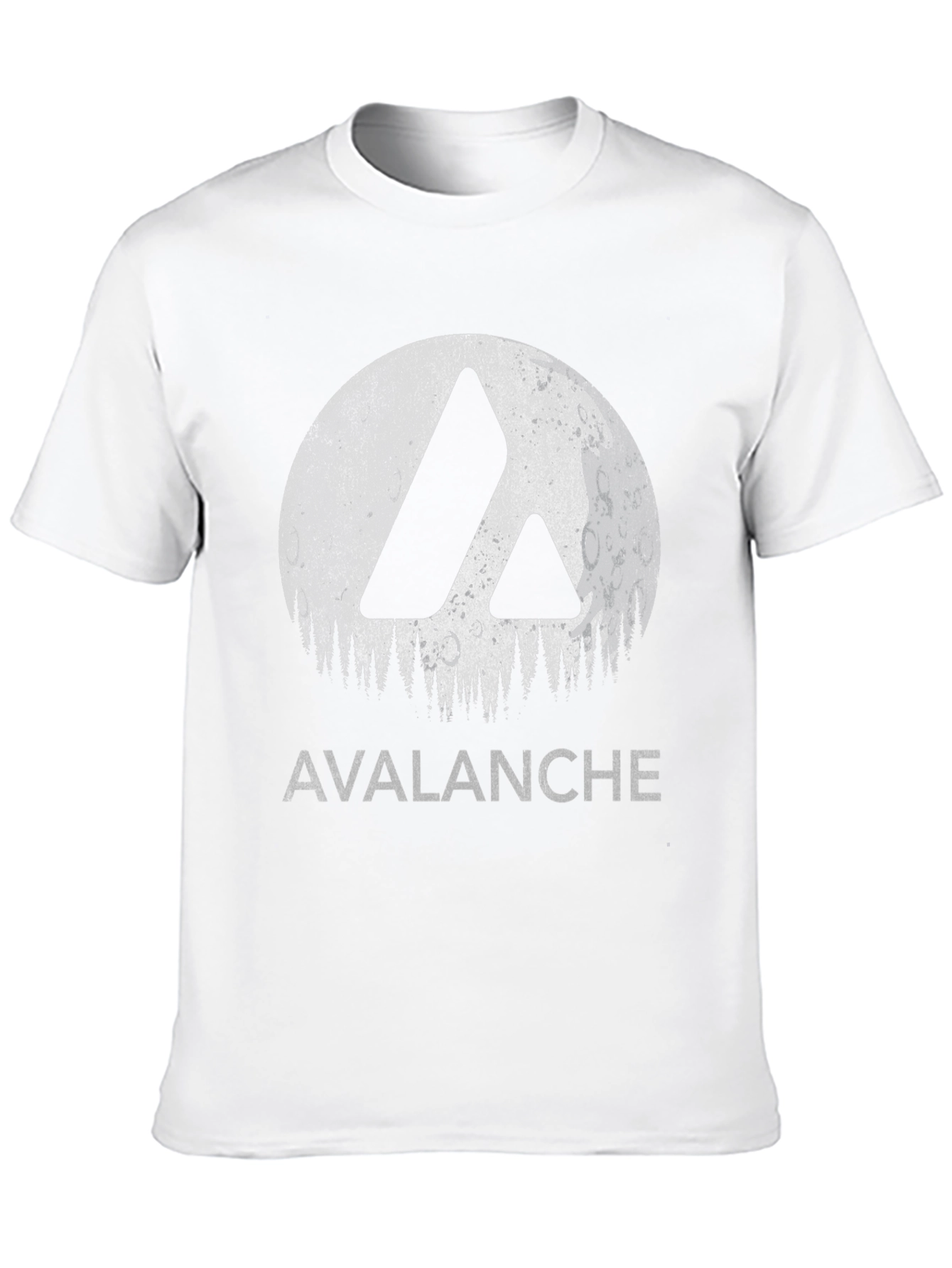 Avalanche Graphic Tee - Black Cotton T-Shirt