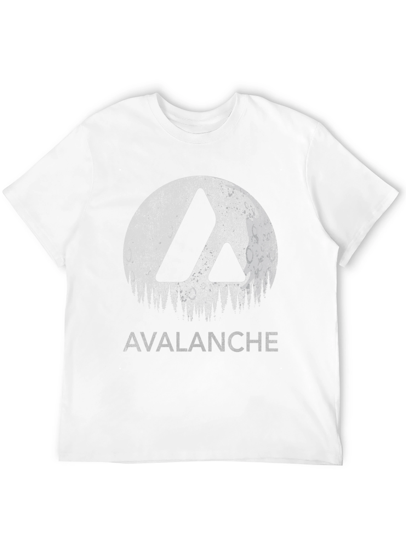 Avalanche Graphic Tee - Black Cotton T-Shirt