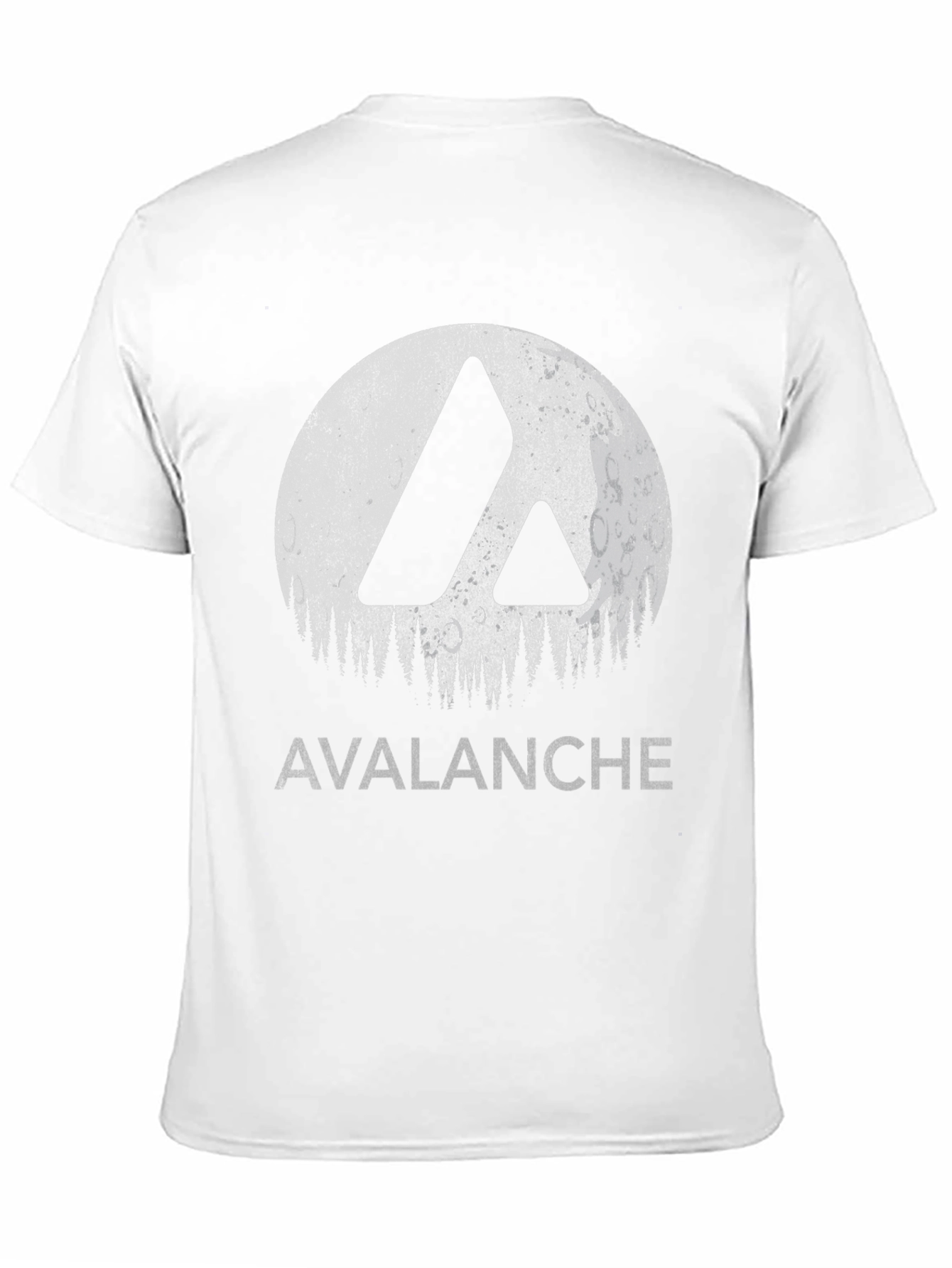 Avalanche Graphic Tee - Black Cotton T-Shirt