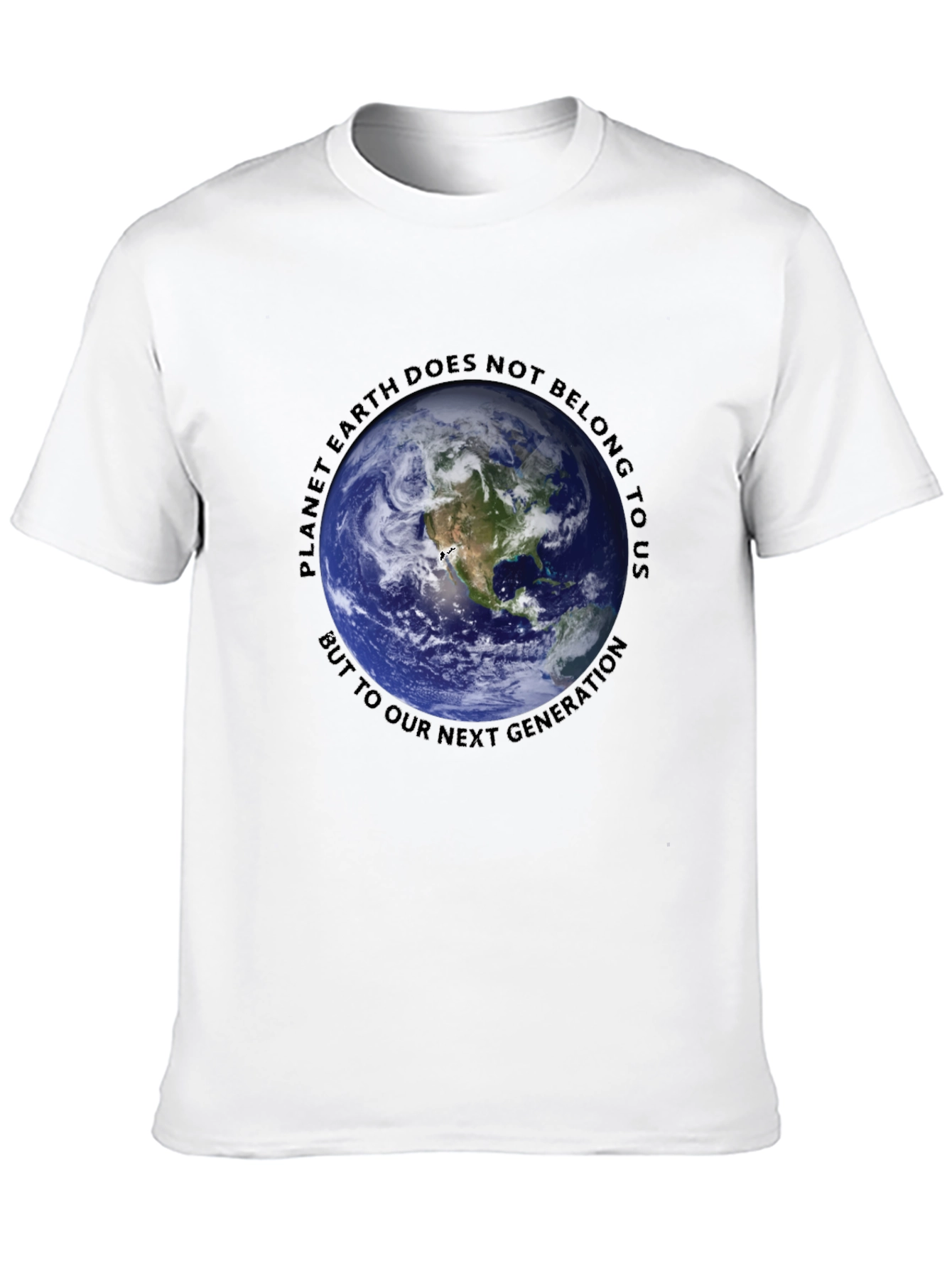 Earth Generation T-Shirt - Planet Conservation Tee