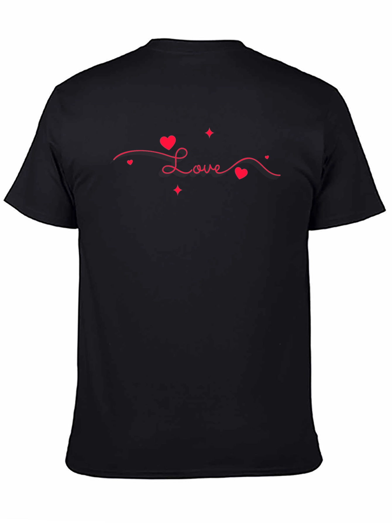 Love Heart Graphic T-Shirt - Stylish Casual Wear
