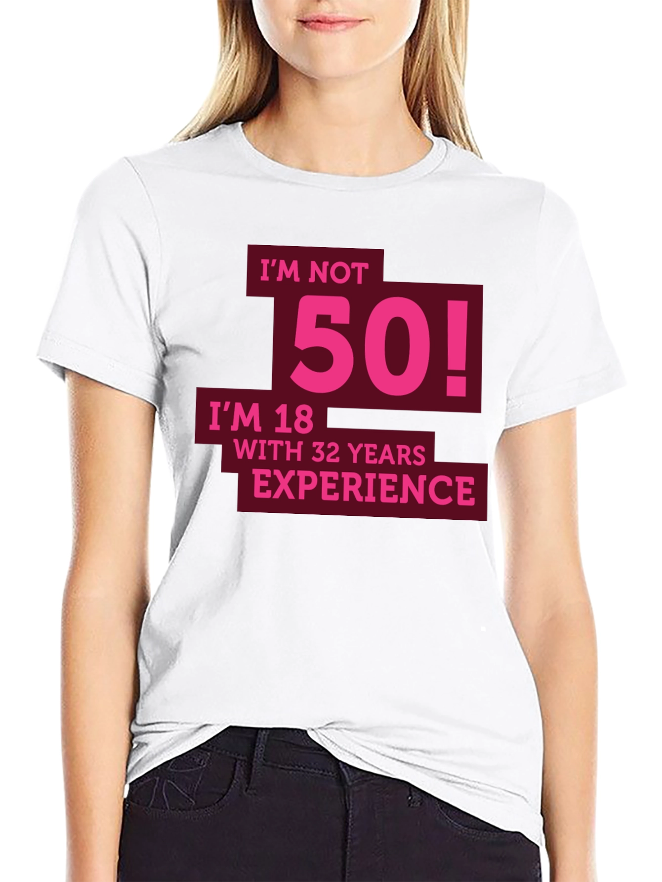 Funny 50th Birthday T-Shirt - Im Not 50