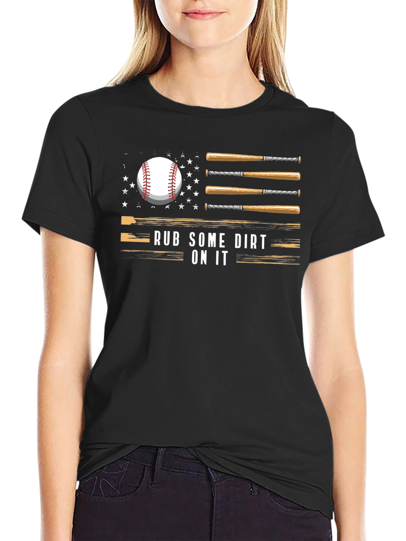 Rub Some Dirt On It Baseball T-Shirt