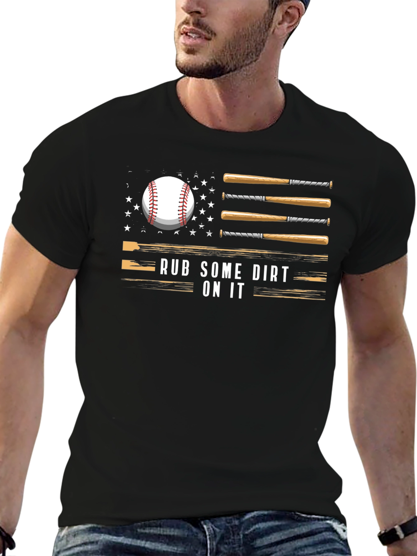 Rub Some Dirt On It Baseball T-Shirt