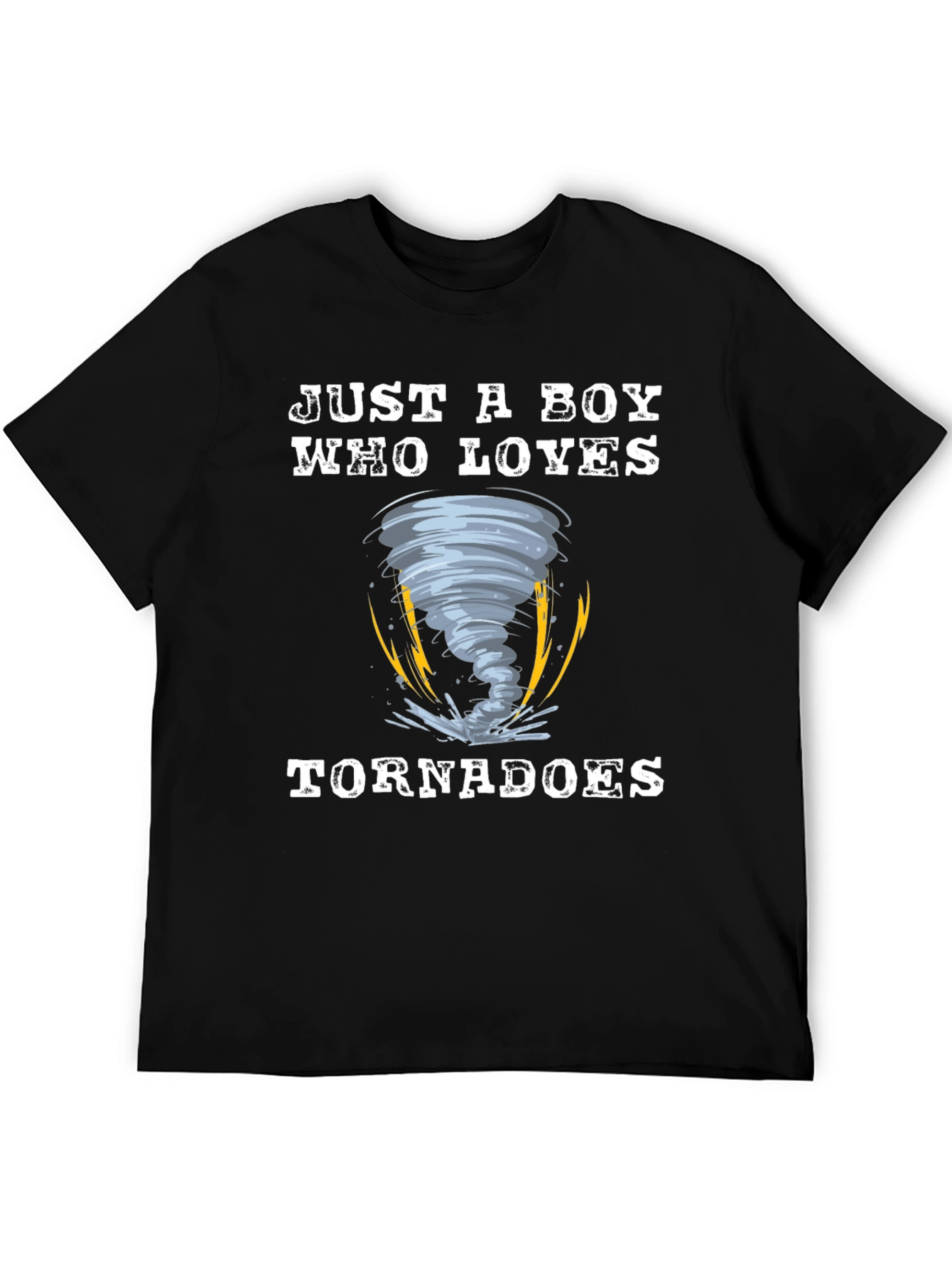 Just a Boy Who Loves Tornadoes T-Shirt