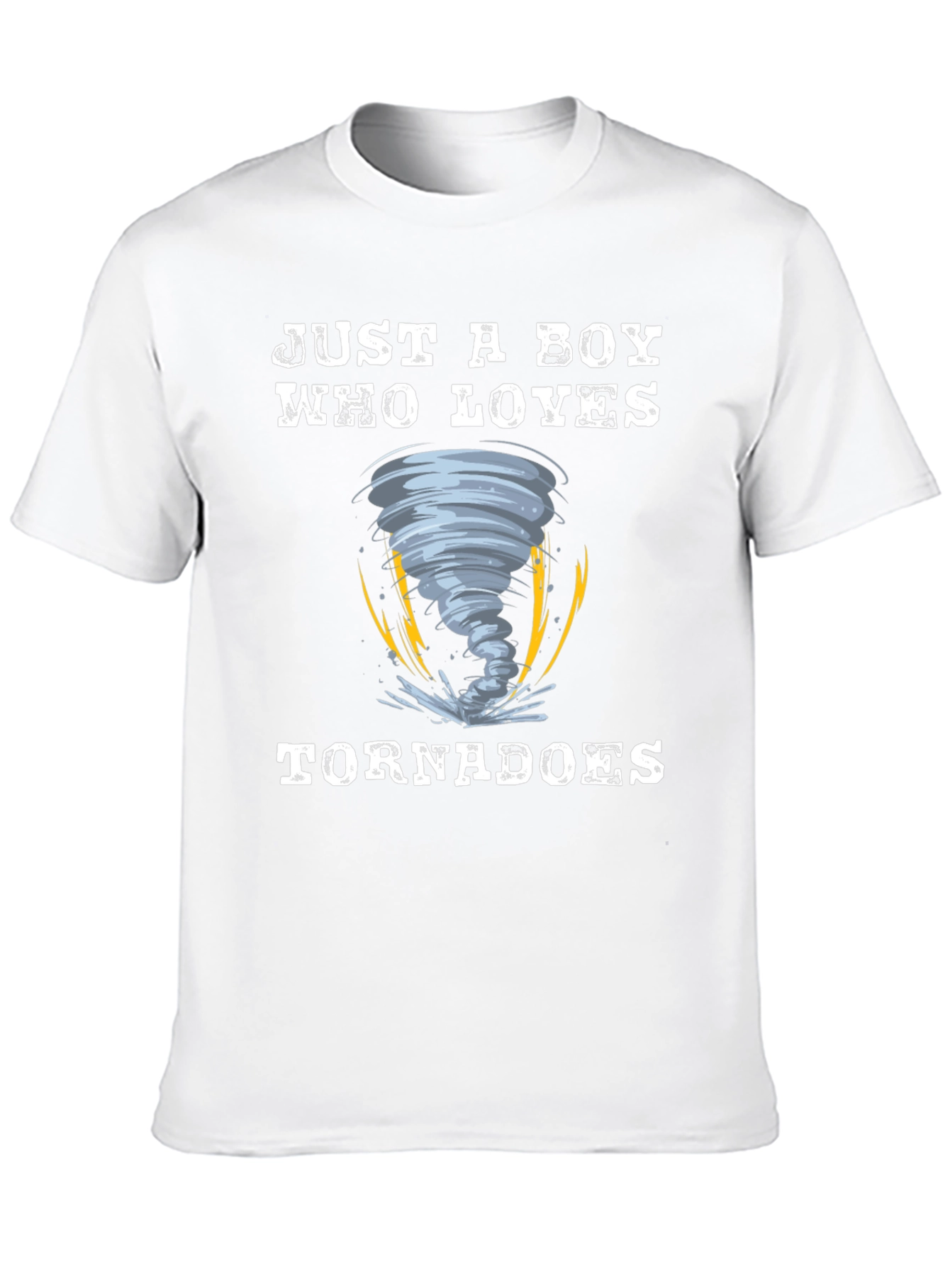 Just a Boy Who Loves Tornadoes T-Shirt