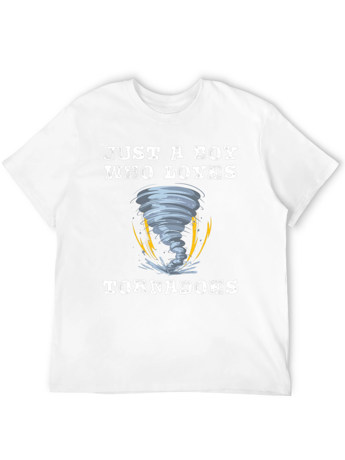 Just a Boy Who Loves Tornadoes T-Shirt