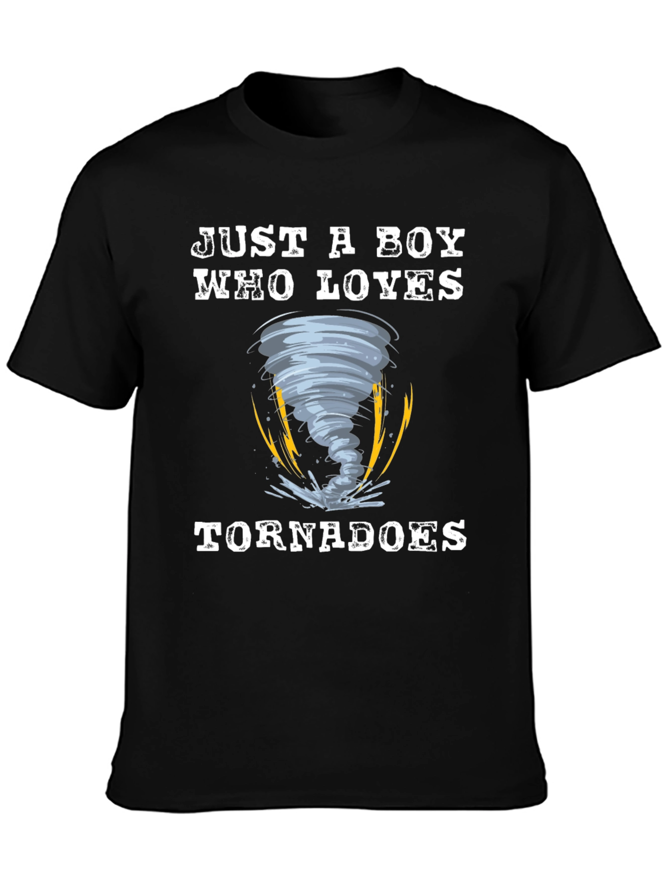 Just a Boy Who Loves Tornadoes T-Shirt