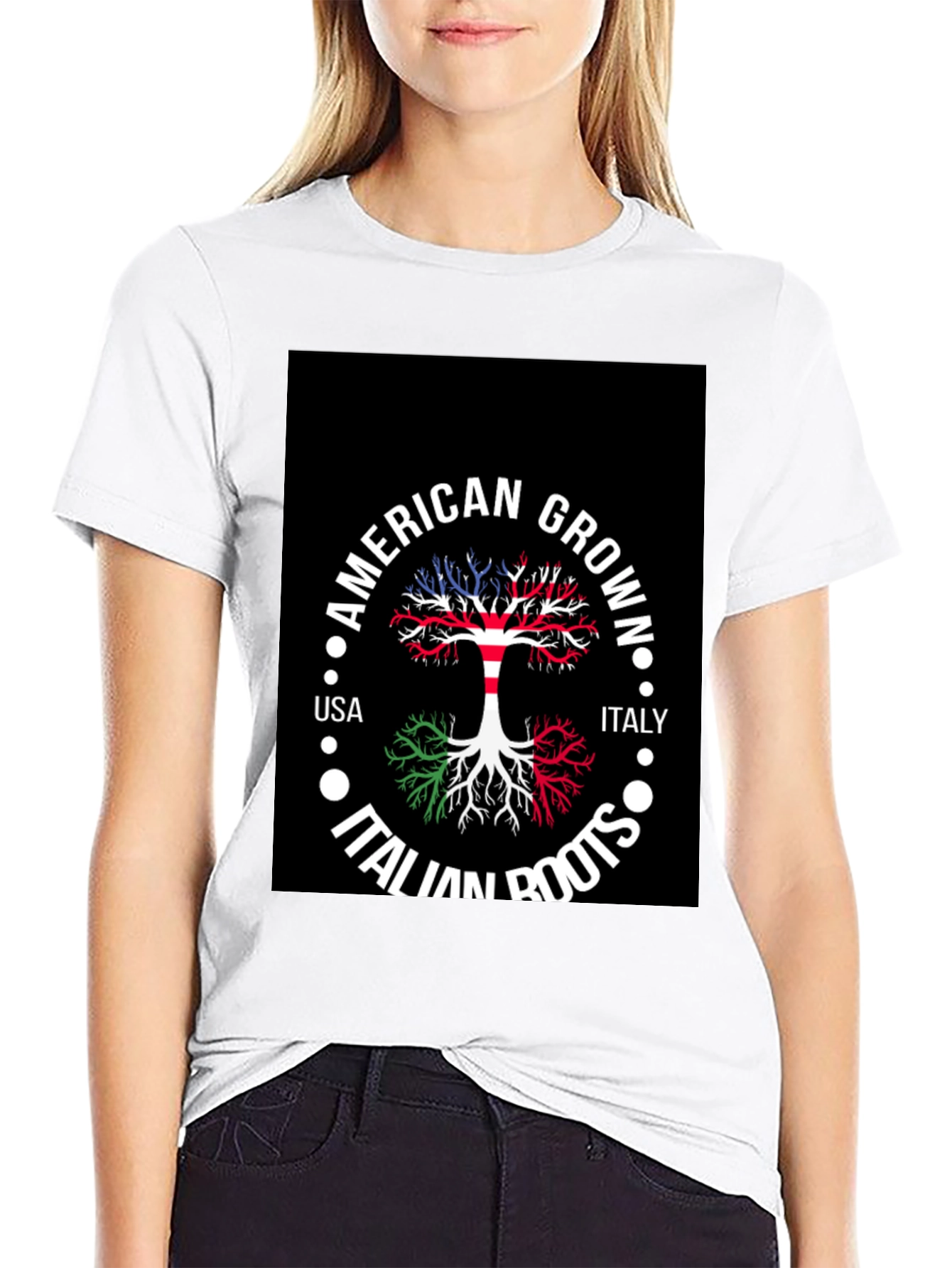 American Grown Italian Roots T-Shirt
