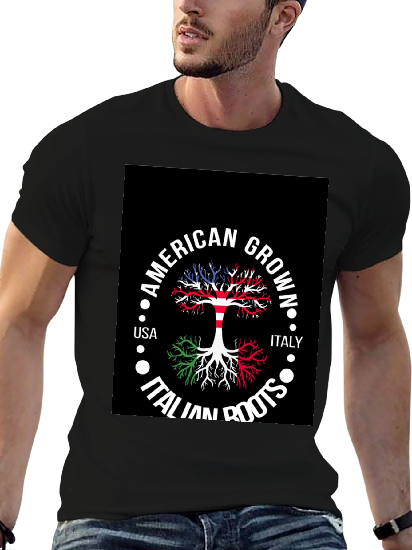 American Grown Italian Roots T-Shirt