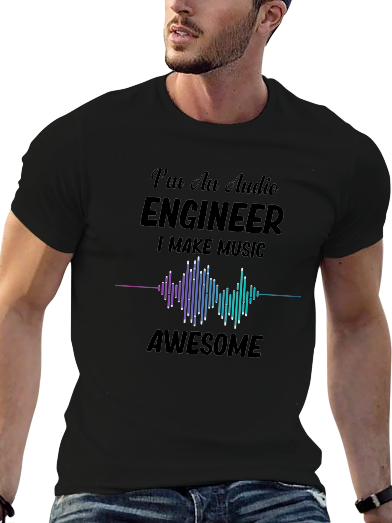 Audio Engineer T-Shirt - Music Maker Graphic Tee