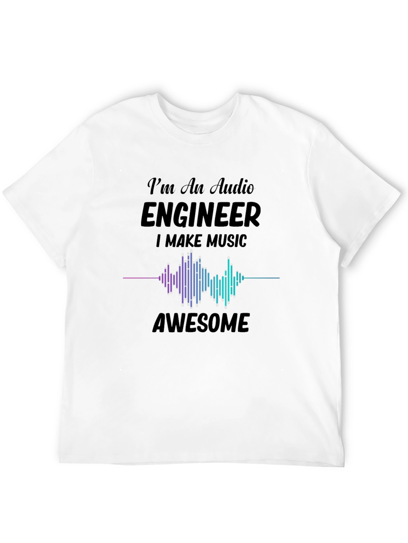 Audio Engineer T-Shirt - Music Maker Graphic Tee