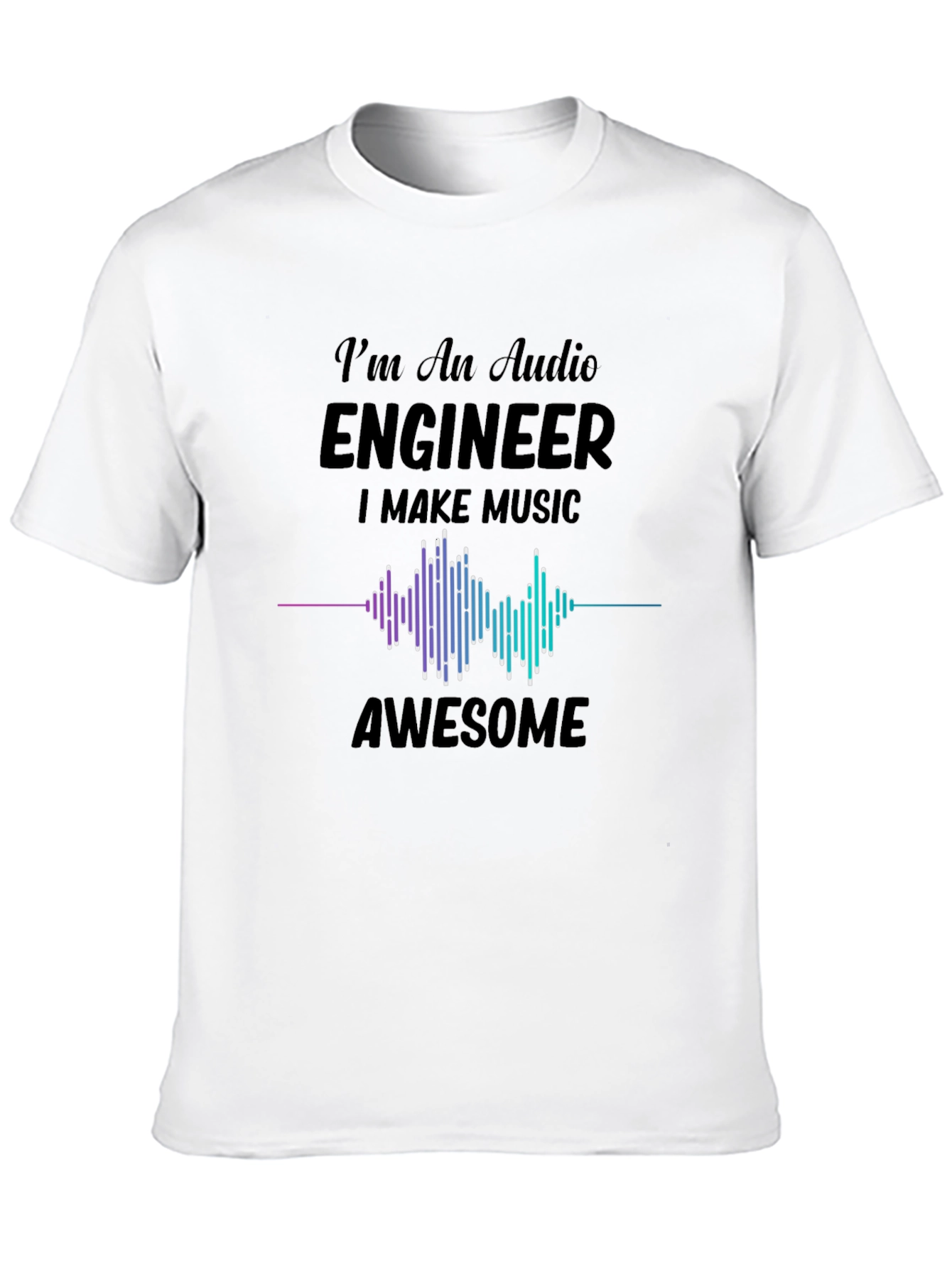 Audio Engineer T-Shirt - Music Maker Graphic Tee