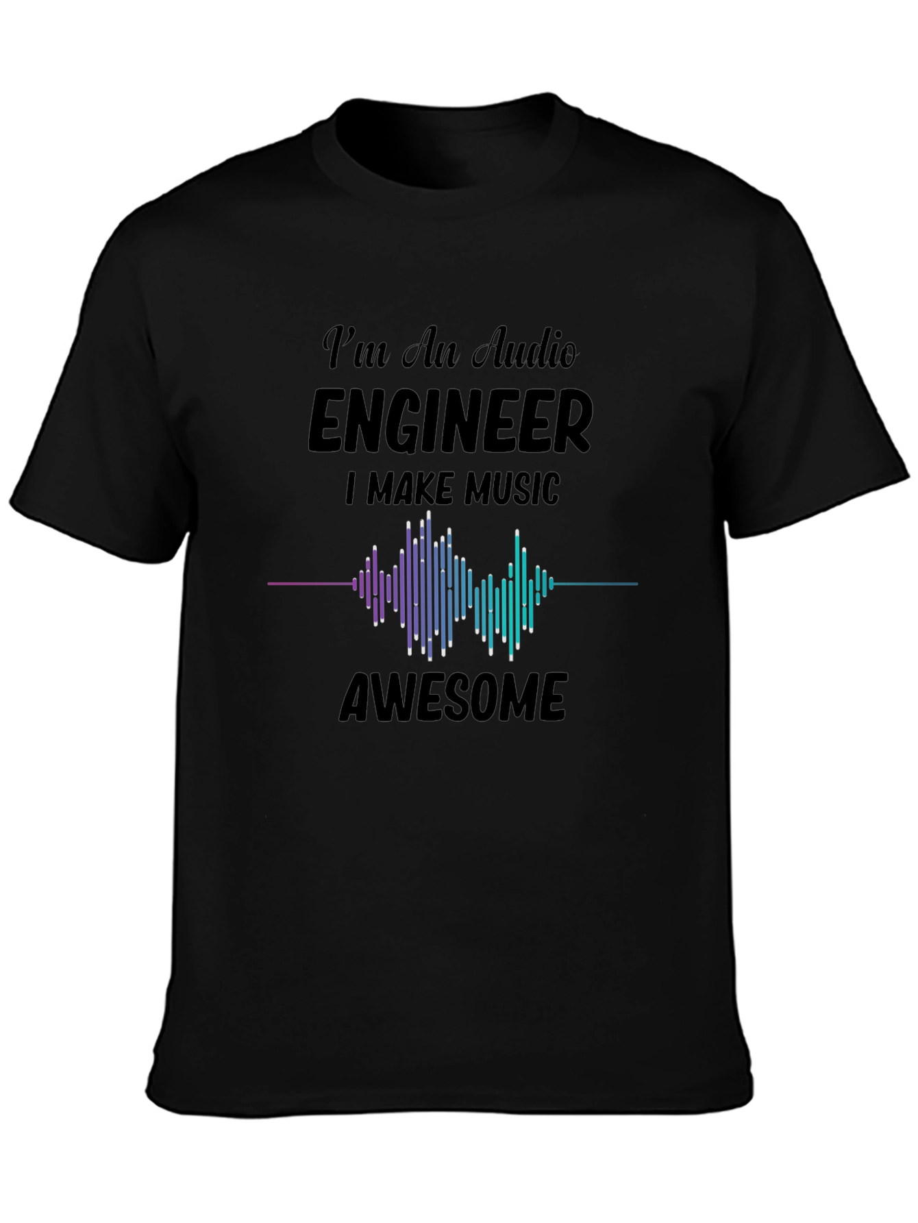 Audio Engineer T-Shirt - Music Maker Graphic Tee