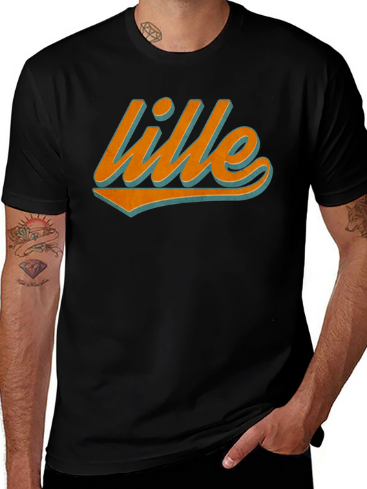 Vintage Lille Graphic Tee - Retro City Pride Shirt