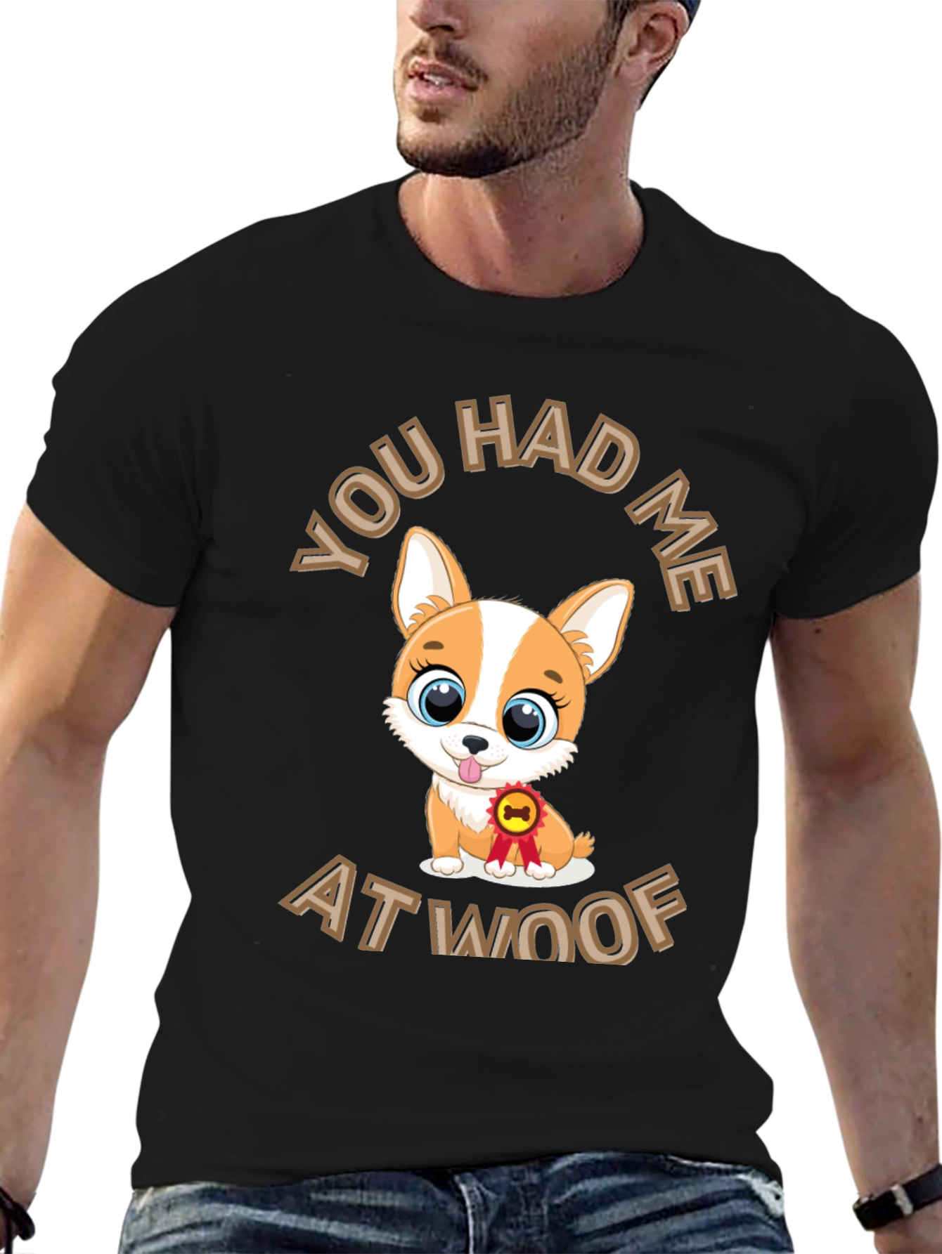 You Had Me At Woof Cute Dog T-Shirt