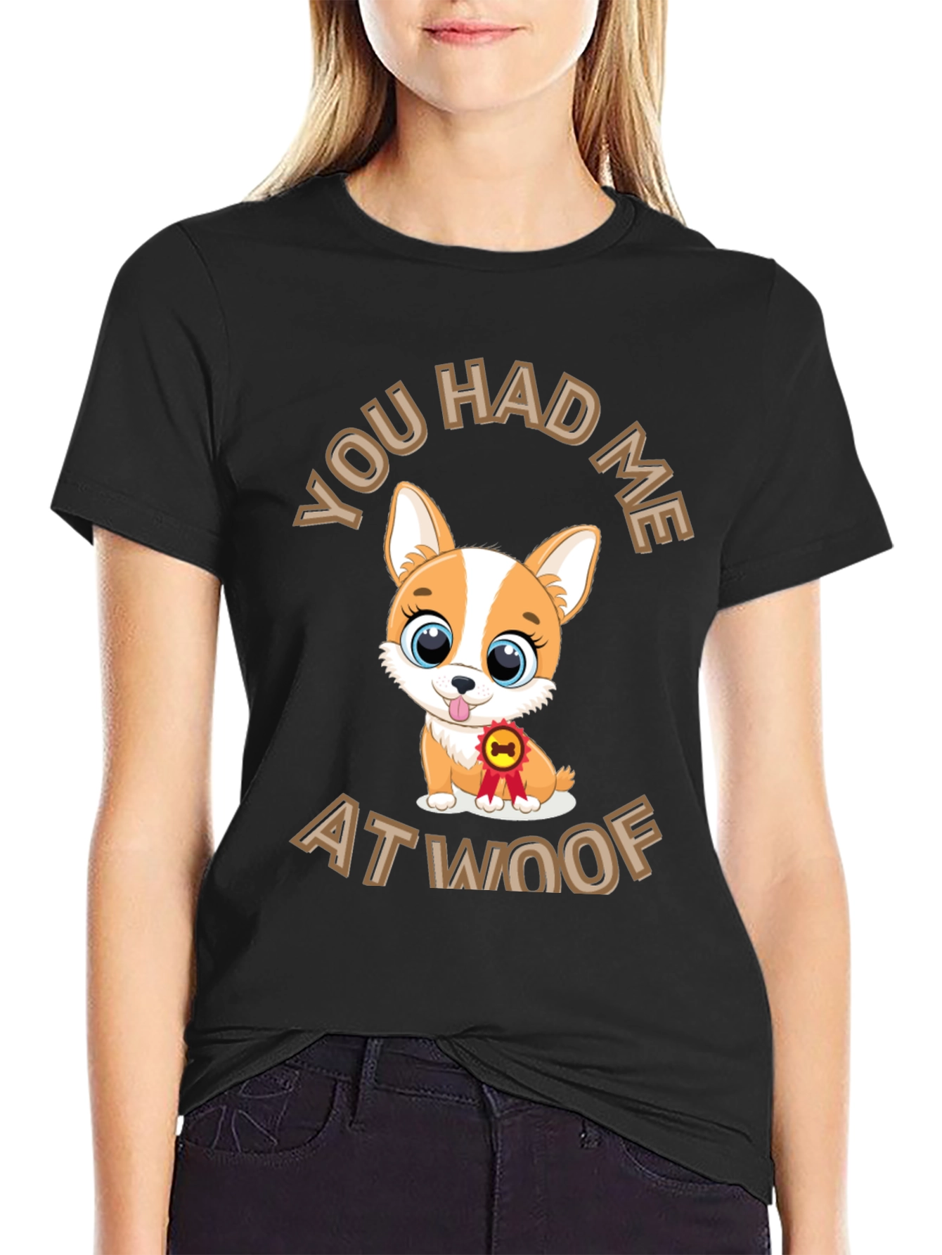 You Had Me At Woof Cute Dog T-Shirt
